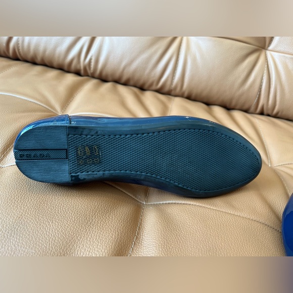 Beautiful Navy Prada Ballerina Flats - Picture 6 of 12